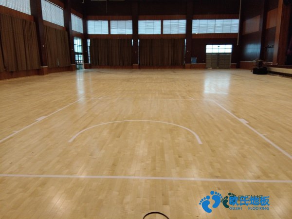學(xué)校籃球場館地板檢測方法
